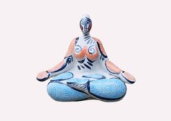 Alternative view of Escultura yoga mujer "Brenda"