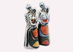 Alternative view of Escultura pareja enamorados "Bella"